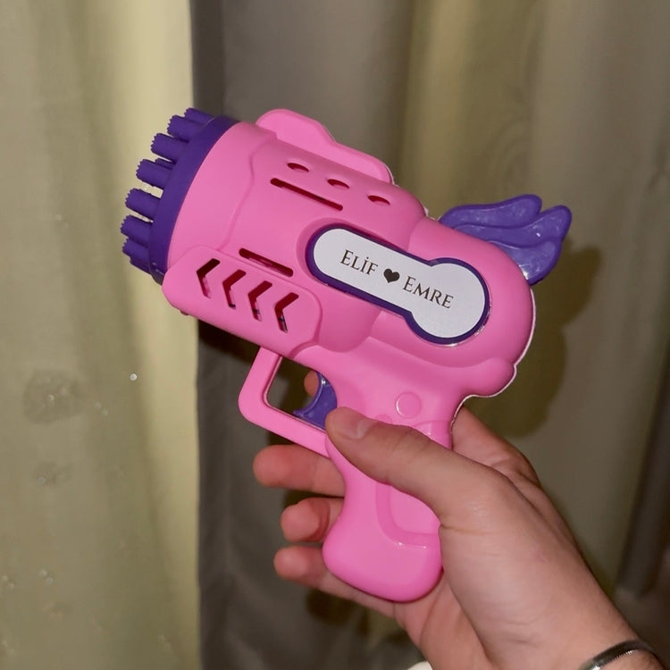 Kişiselleştirilebilir PEMBE Köpük Tabancası